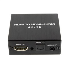 4K * 2K HDMI Stereo Audio Video Extractor Converter HDMI+ Optical SPDIF 3.5mm n