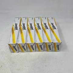 Energizer Industrial AA Alkaline 6×24 144 Batteries, Silver/Yellow