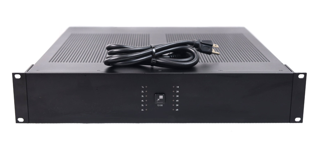Sonance 12-50 Whole Home 12 Channel 50 WPC Rack Amplifier/ Amp