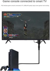 For Sony PS1/2 toHDMI Adapter Cable Game Console Audio Video Converter Cable LOT