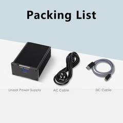 LHY Audio Linear Power Supply for WiiM Pro Streamer Low-Noise Regulated LPS 5V