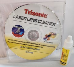 DVD Player Lens Cleaner Disc with Cleaning Solution – Laser Lens Cleaning Kit