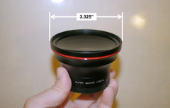 3D Printed 58MM Altura Photo Wide Angle Lens Holder / Rig for DIY projector
