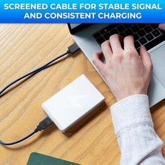 USB to HDMI Cable, USB 2.0 Male to HDMI Male Charger Cable Splitter Adapter Port