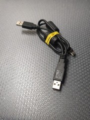 USB 2.0 A Male to Mini USB B + USB 2.0 A Data Charge Y Splitter Cable 18″
