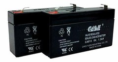 2 Pack Casil 6v 1.3ah Battery for Power Patrol SLA0865 PANASONIC LC-R061R3PU R