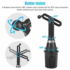 Adjustable Car Cup Holder Mount Universal for Garmin Nuvi/Drive/DriveSmart GPS