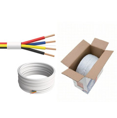 500FT Security Cable 22/4AWG SOLID Unshielded CCA Alarm Fire Burglar CCTV Wire