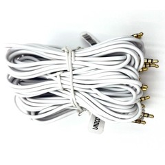 25 Aux Cables Wholesale Bulk Lot 2m/6.6ft 3.5mm MP3 Music Audio Extension Cable
