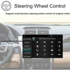 Double 2DIN Rotatable 10.1” Android 10 Car Apple CarPlay GPS WiFi Stereo Radio