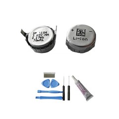 2pcs 1254 Battery Replaces 1254PF4D For JBL Endurance Race（JBL Race TWS) earbuds