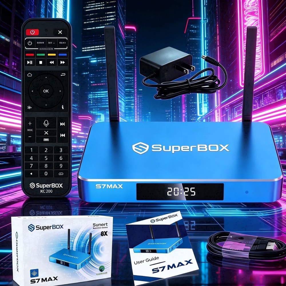 🔥superbox S7MAX VS s6max SameDay Shipping CA support VS vseebox V6MAX Streaming