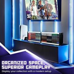 VIDEO GAME STORAGE TOWER ORGANIZER FOR PS5 PS4 PS3 NINTENDO SWITCH XBOX 36 DISCS