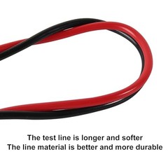 Banana to Banana Plug Test Leads Stackable 4MM Banana Plug Test Cables, 2PCS
