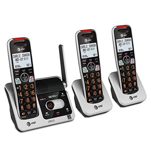 AT&T BL102-3 DECT6.0 3-Handset Cordless Answering Machine