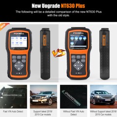 Foxwell NT630 Plus SRS ABS Engine SAS Car OBD2 Scanner Diagnostic Code Reader