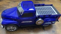 Solar Charging Chevy 3100 Pickup Truck Portable Bluetooth Speaker w/FM Radio BL