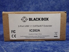 NEW Black Box IC282A 2-Port USB 1.1 and 2.0 CAT5E/6/7 Extender (G95)