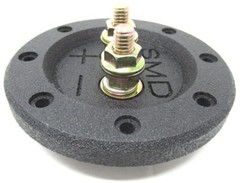 Steve Meade SMD Single Box Terminals Heavy Duty Grade 8 Hardware PVC Black
