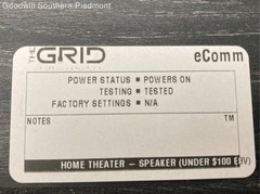 Onkyo SKC-241 Center Speaker – Black – Tested