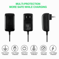 Center Positive AC to DC Adapter for 8V 1000mA 1A 5.5/2.5mm Power Supply Cord