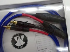 NORDOST BLUEHEAVEN Canon-RCA 1M Used by previous owner for about 2 hours