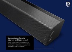 Philips Audio Performance Soundbar Speaker with Wireless Subwoofer – Black