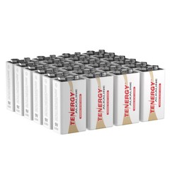 Tenergy 9V Alkaline Battery 6LR61 Exp 10 Years Bulk Pricing Lot