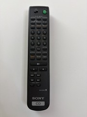 Sony RM-DX300 Wireless CD Remote Control, Black, Range More Than 10 m