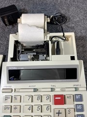 VTG Desktop Calculator 550HD Royal Series/Printer w/ Printing Paper /AC Adapter