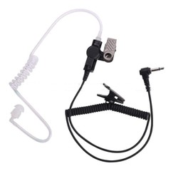3.5mm Listen Only Acoustic Tube Headset Earpiece For Motorola With Earmold USA