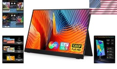 Audiobox TV-15 Portable 15″ LCD TV & Monitor with HDMI Rechargeable Battery 60Hz