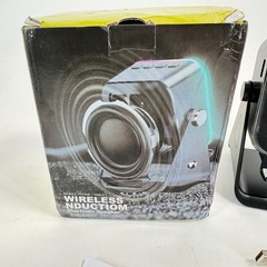 Wireless Induction Speaker 5-in-1 Bluetooth Speaker With Phone Stand for Home