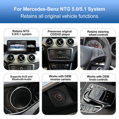 Wireless Carplay/Android Auto 12.3’Touch screen For Mercedes Benz NTG5.0 GLA CLA
