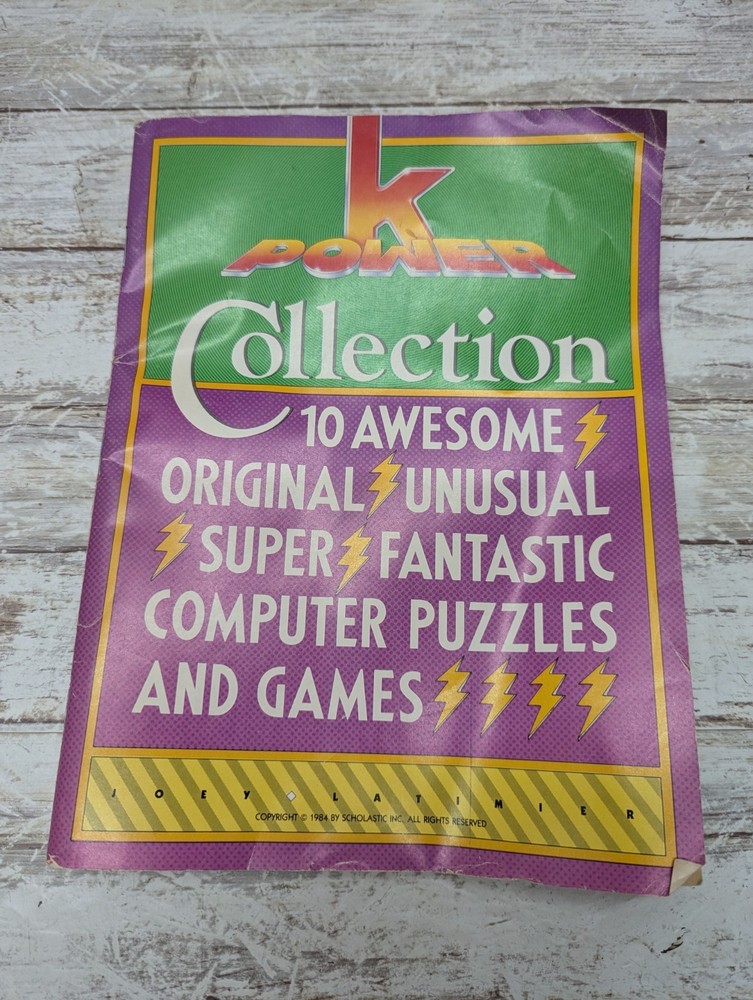 Power K Collection 10 Awesome Original Unusual Computer Puzzles & Games By Joey