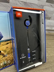 JBL Harman Reflect Mini 2 Wireless Sport In-Ear Headphones Black Blue New In Box