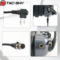 TS 2 PIN to 5 Pin Cord Cable Compatible with Motorol Radios 2-Pin GP2000/GP2100