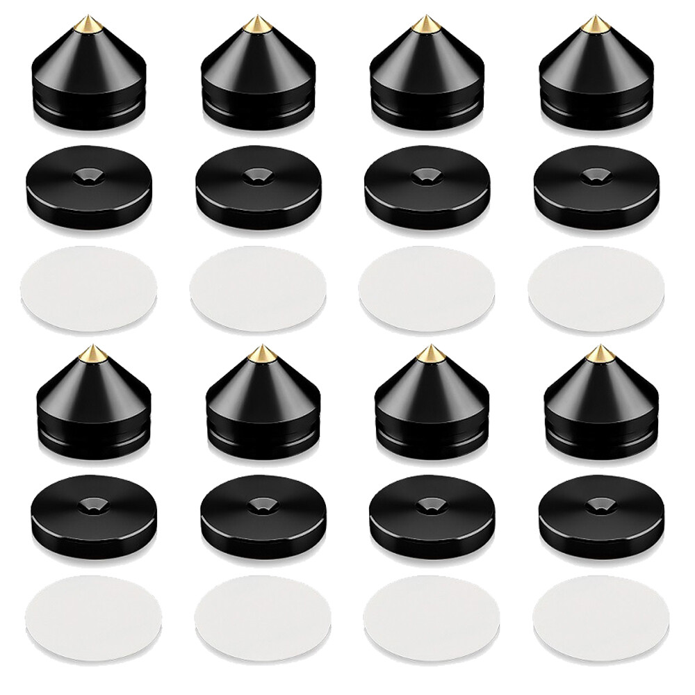 8Pcs HIFI Audio Speaker Isolation Feet Floor Nails Turntable Stand Foot Pad M23