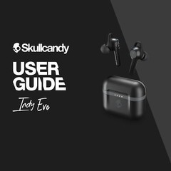 Skullcandy Indy Evo In-Ear Wireless Earbuds, 30 Hr Battery, Microphone, Works