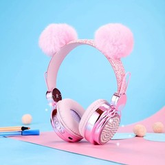 Color Changing Wireless Bluetooth Headphones for Kids, LED Light Up, 10 Hours Pl