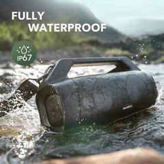 Anker Soundcore Motion Boom Plus Portable Bluetooth Speaker Outdoor 80W |Refurb