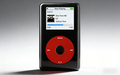 New Apple iPod Classic Video 5th Generation U2 Special Edition Black/Red (30 GB)