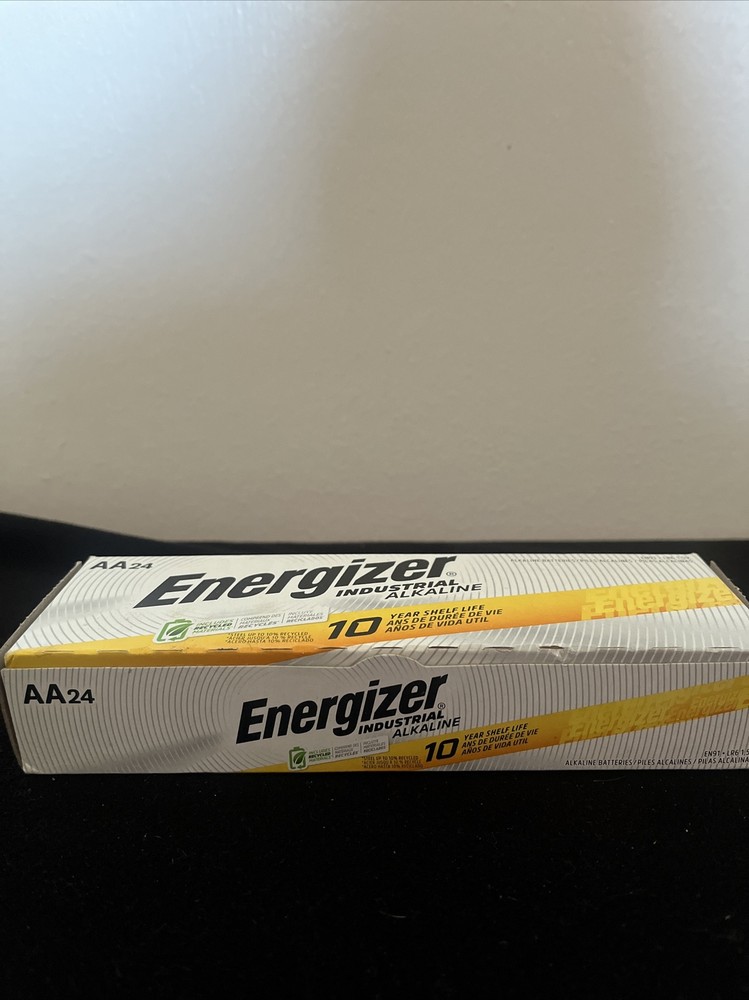 Energizer EN91 1.5V AA Industrial Alkaline Batteries (Box of 24)