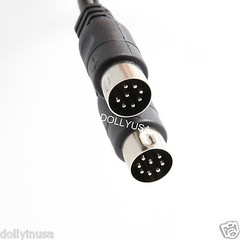 Mesa Boogie Foot Switch Connecting 8 Pin Din Heavy Duty Cable 12ft wire 26 AWG