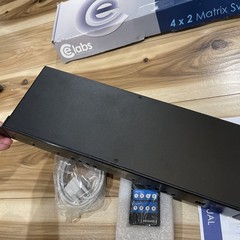 NEW OPEN BOX CE Labs SW204HD 4×2 Matrix A/V Switcher With Remote RS232/USB