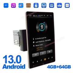 10″ Tesla Style Universal Android Auto GPS Carplay Car Stereo Radio WiFi 4G+64GB