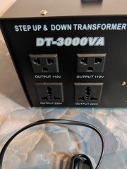 Step Up Down Transformer DT 3000VA 220V To 110V Or 110V To 220V Heavy Duty