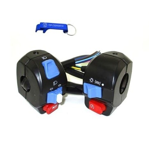 Aluminum 7/8” 22mm Left Right Handle Switch Control Assembly Set for 50cc 125cc