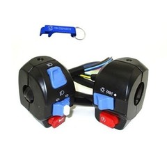 Aluminum 7/8” 22mm Left Right Handle Switch Control Assembly Set for 50cc 125cc