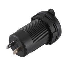 12V-24V QC3.0 + PD USB C Car Fast Charger Power Socket Outlet for Boat RV Lot
